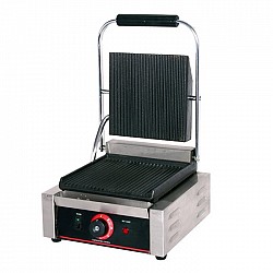 Električni kontakt grill rebrasta ploča 300×430×215 mm - Ital Form